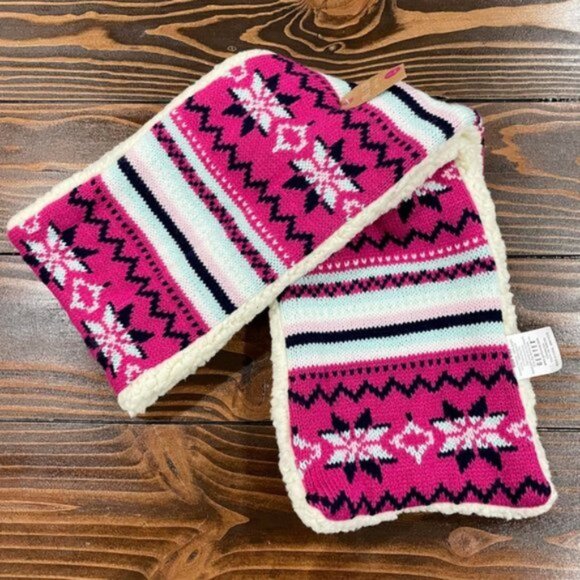 5/$20 NEW 4-6X Girls Thick Plush Winter Scarf - Picture 1 of 3